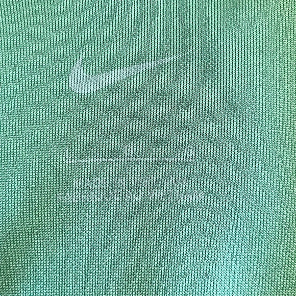 Nike Short Sleeve Green Golf Polo Canada Dry Embroidered Sleeve Logo Men’s Sz L - Picture 5 of 7